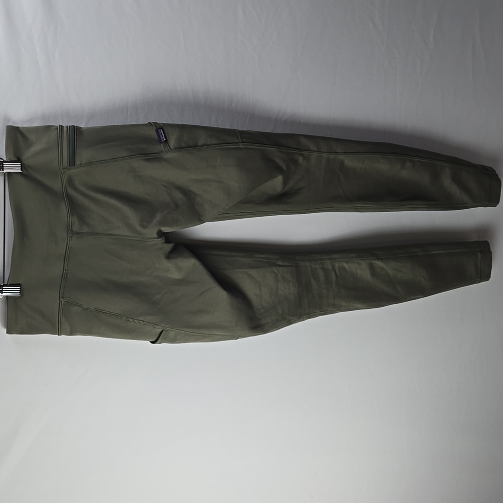Patagonia Women's Pack Out Forest Green Tights Leggings Sz S - Picture 5 of 10